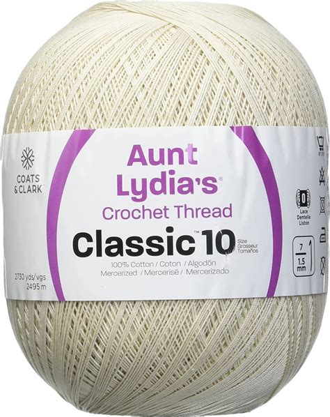 Crochet Yarn Size 10