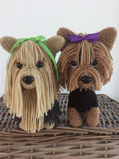 Crochet Yorkie Dog