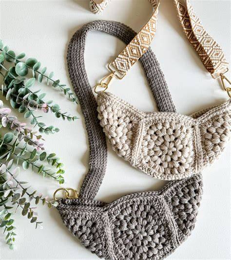 Crochet crossbody bag patterns