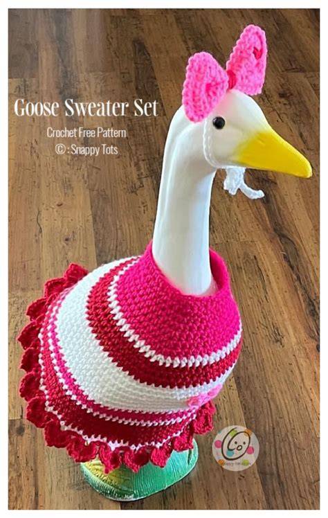 Crochet goose clothes patterns
