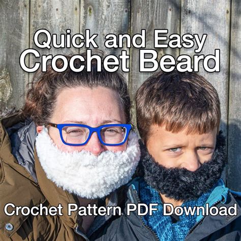 Crocheted Beards
