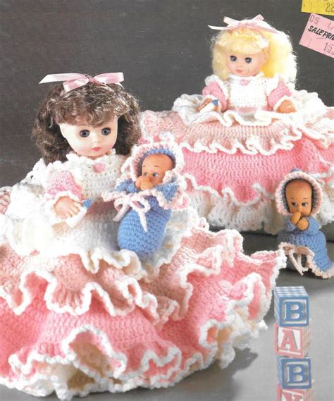 Crocheted Bed Dolls