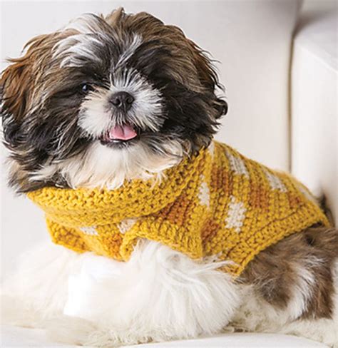 Crocheted Dog Sweaters