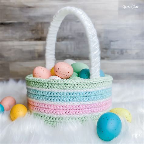 Crocheted Easter Baskets