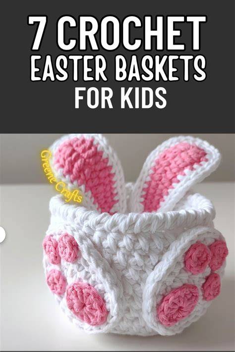 Crocheted Easter Baskets Patterns