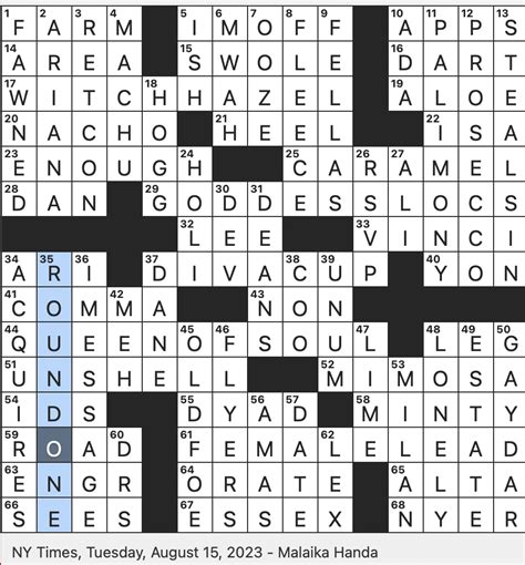 Crocheted Hair Extensions Nyt Crossword