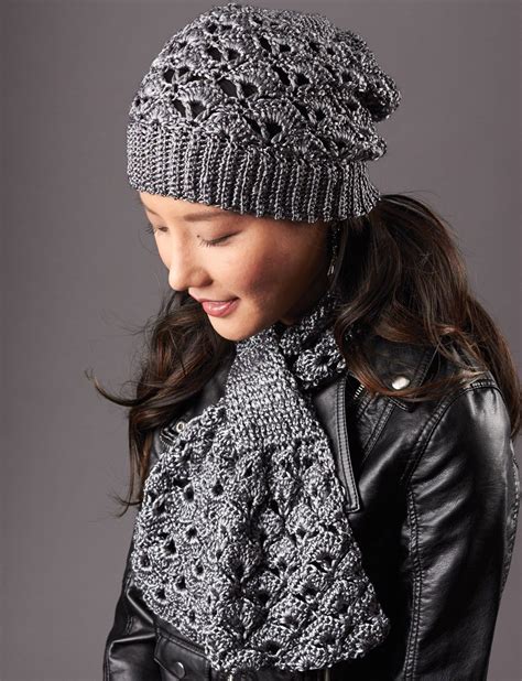 Crocheted Hats And Scarves