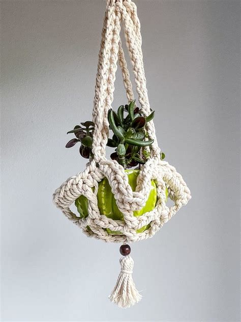 Crocheted Plant Hangers