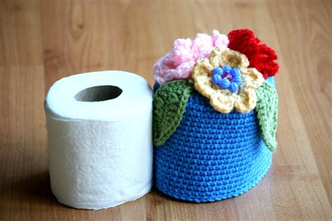 Crocheted Toilet Paper Cover