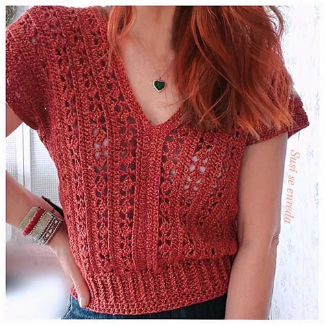 Crocheted Tops For Women