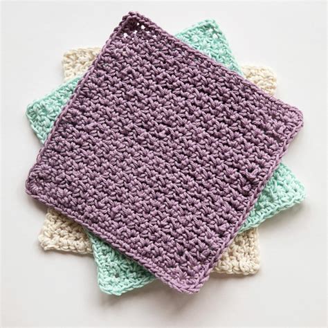 Crocheted Washcloth Pattern