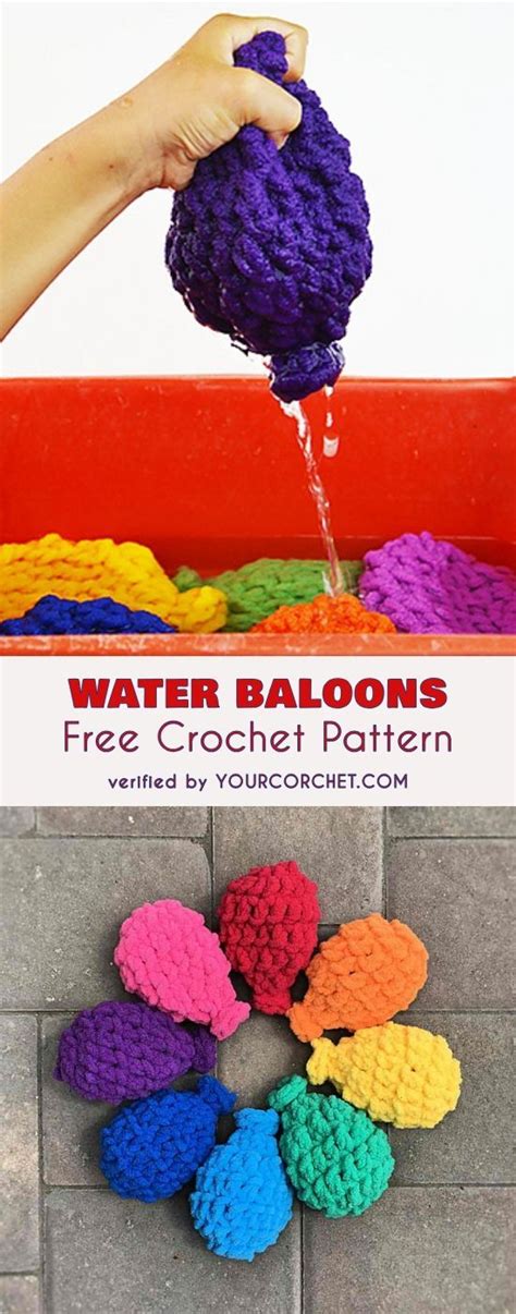 Crocheted Water Balloons