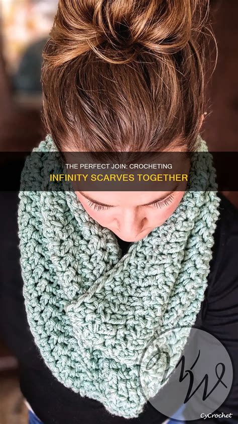 Crocheting Infinity Scarf
