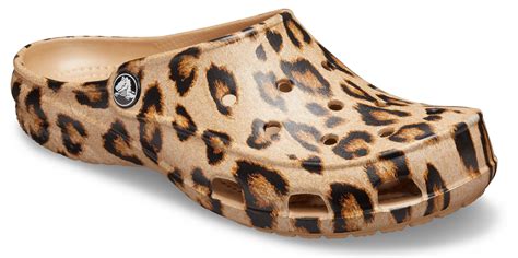 Get wild with Crocs' trendy animal print footwear!