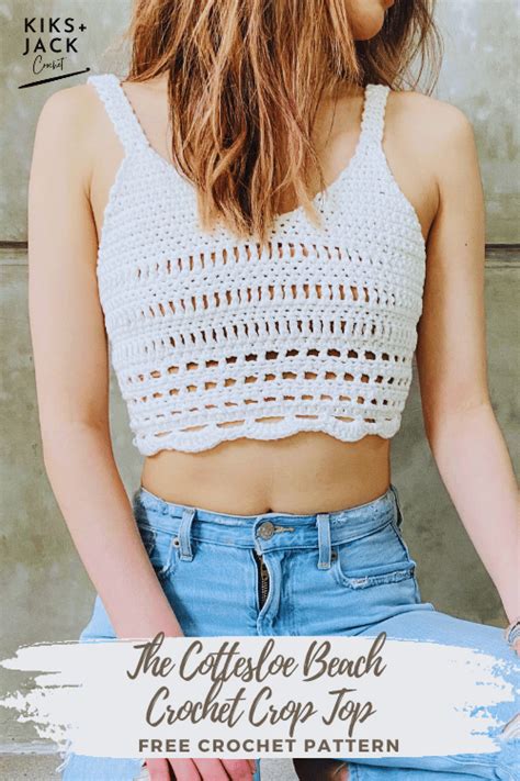 Crop Beach Crochet Top