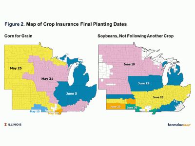 Crop Insurance Planting Dates 2023 Map