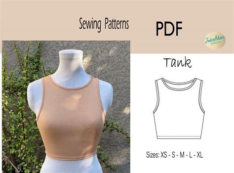 Crop Tank Top Pattern