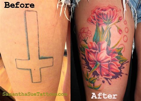 10 Fabulous Cross Tattoo Cover Up Ideas 2020