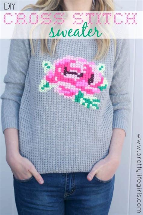 Cross Stitch Sweatshirt