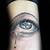 Cross Tattoo By Eye