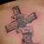 Cross Tattoo With Crown