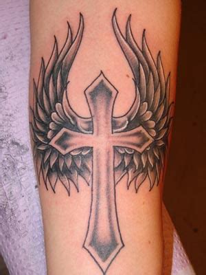 Cross With Wings G S Tattoo Picture