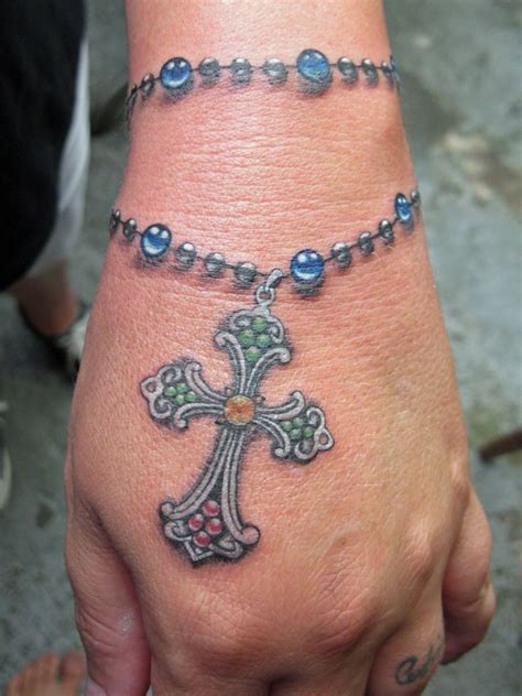 Rosary Bead Tattoo Ideas, Designs, and Meanings TatRing