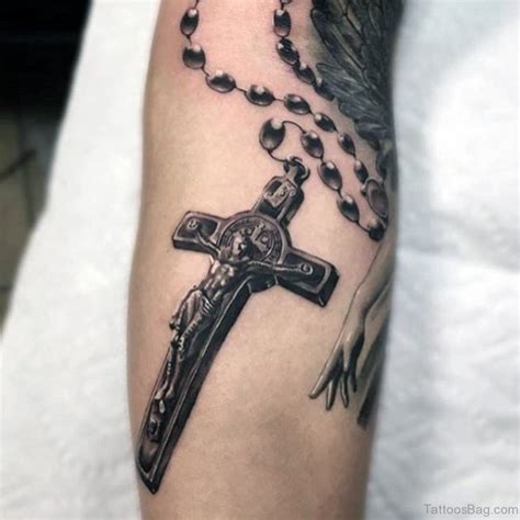 Cross Rosary Arm Tattoo • Arm Tattoo Sites