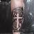 Cross With Rose Tattoo
