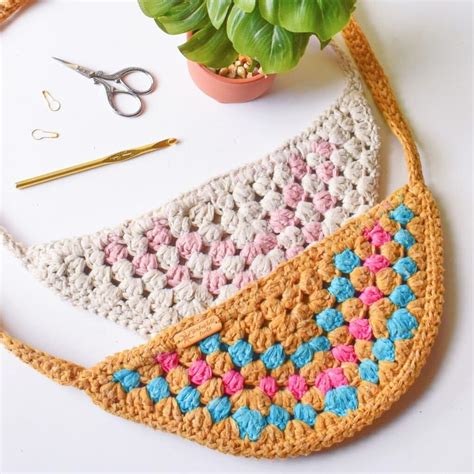 Cross Body Crochet Bag