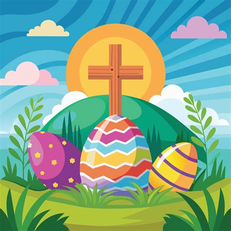Cross Easter Egg