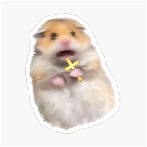 Cross Meme Hamster