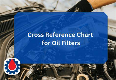 Cross Reference Chart For Oil Filters