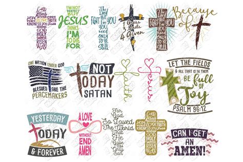 Download Cross Religious Bundle For Cricut