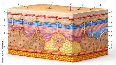 The Hidden Beauty Within: Discovering the Complexities of Our Cross Section Of Skin