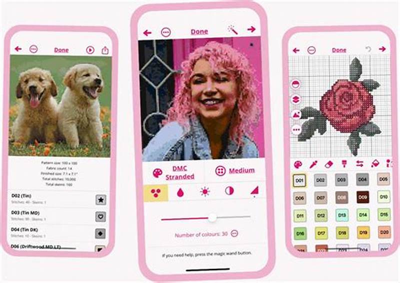 Cross Stitch Pattern Maker App For Android