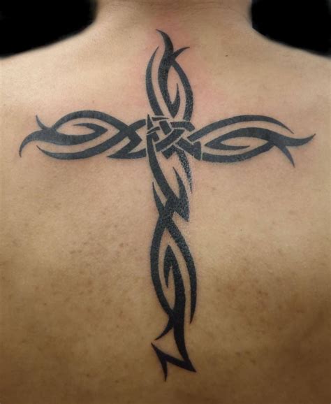 Cross Tattoos For Back