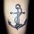 Crossed Anchors Tattoo
