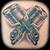 Crossed Piston Tattoo