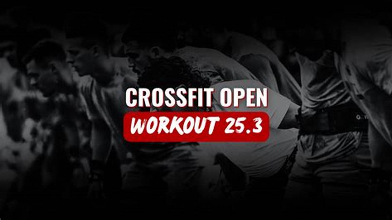 Crossfit Open Workout 2025
