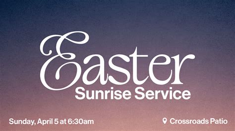 Crossroads Easter Service