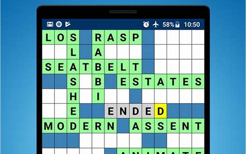 Crossword Puzzle App
