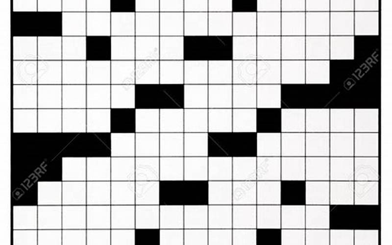 Crossword Puzzle Grid