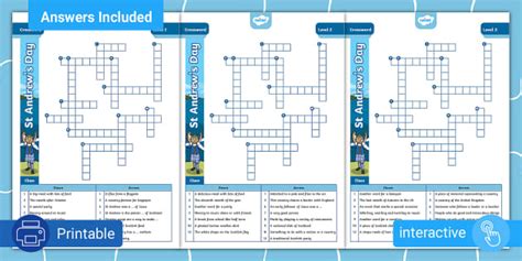 Visual representation of crossword difficulty levels