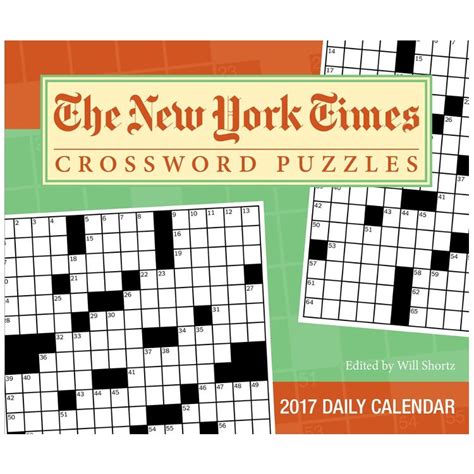 Crossword Puzzle Calendar
