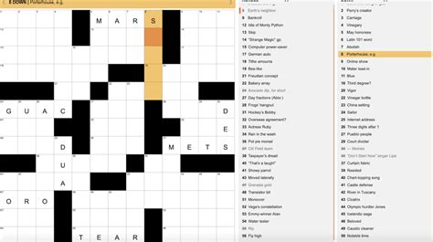 Crossword online