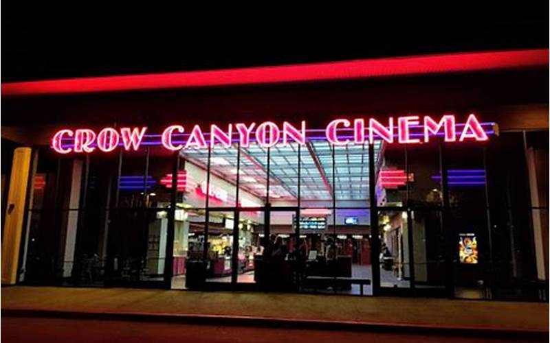 Crow Canyon Movie Theater Features