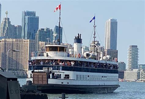 Crowded Ferry Toronto Islands