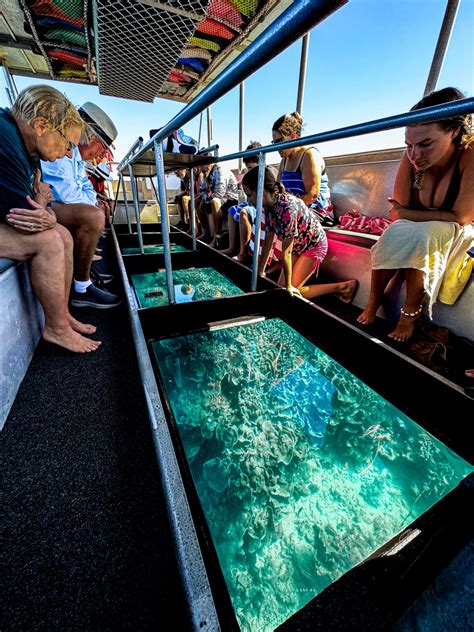 Crowded Glass Bottom Boat