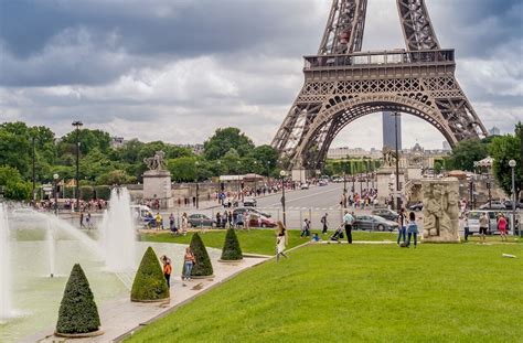 Crowded Park Paris